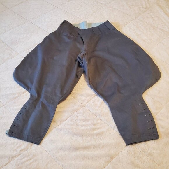 Men's Gray Riding Pants - Picture 1 of 14
